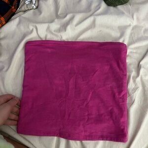 Medium pink tube top old navy